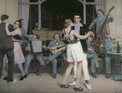 A kaszinó bár Cabourgban, 1930 körül (olaj, vászon) alkotó: René François Xavier Prinet