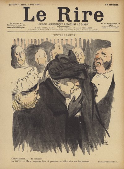 Illusztráció Le Rire alkotó: Rene George Hermann Paul
