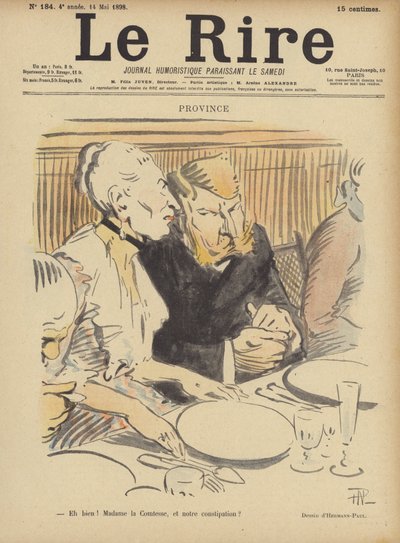 Illusztráció Le Rire alkotó: Rene George Hermann Paul