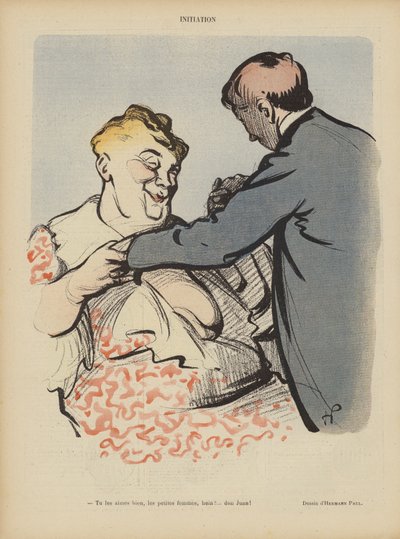 Illusztráció Le Rire alkotó: Rene George Hermann Paul