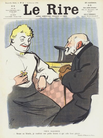 Illusztráció Le Rire alkotó: Rene George Hermann Paul