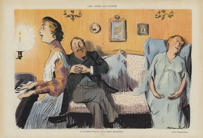 Illusztráció Le Rire alkotó: Rene George Hermann Paul