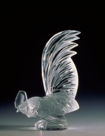 Coq Nain (kis bantam) hűtősapka alkotó: Rene Jules Lalique