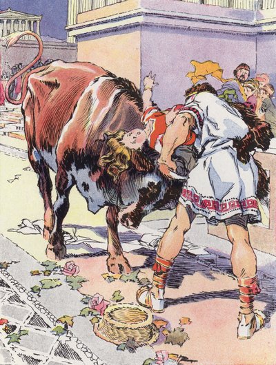 Periklész: Az évszázad kis athéni asszonya (színes litó) alkotó: Rene Vincent
