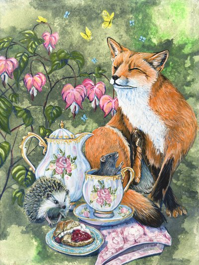  alkotó: Renee Machan Cottagecore Artist