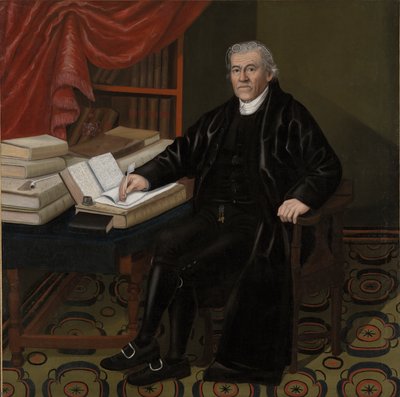 Ammi Ruhamah Robbins tiszteletes (1740 alkotó: Reuben Moulthrop