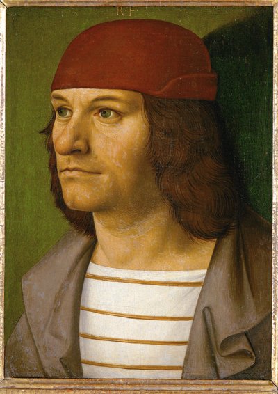 Egy fiatalember portréja alkotó: Reuland the Elder Frueauf