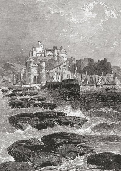 Pozzuoli, Nápoly, Dél-Olaszország a 19. század végén. A Samuel Manning tiszteletes által 1890 körül kiadott Italian Pictures című kötetből. alkotó: Reverend Samuel Manning