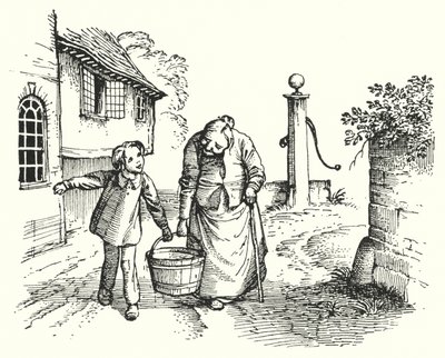 Hans Christian Andersen: Little Tuk (litho) alkotó: Rex (after) Whistler