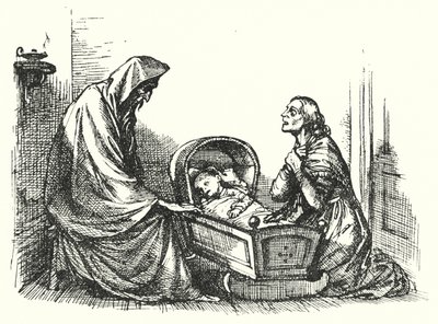 Hans Christian Andersen: Egy anya története (litho) alkotó: Rex (after) Whistler