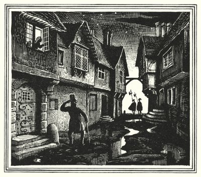 Hans Christian Andersen: A szerencse galócai (litho) alkotó: Rex (after) Whistler