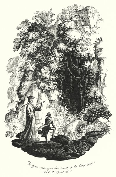 Hans Christian Andersen: A paradicsomkert (litho) alkotó: Rex (after) Whistler