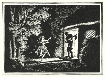 Hans Christian Andersen: A vörös cipők (litho) alkotó: Rex (after) Whistler