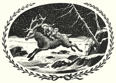 Hans Christian Andersen: A hókirálynő (litho) alkotó: Rex (after) Whistler