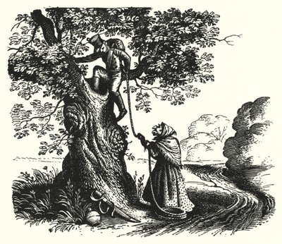 Hans Christian Andersen: The Tinder-Box (litho) alkotó: Rex (after) Whistler