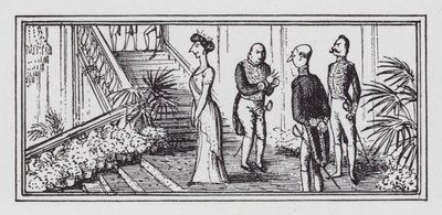A Külügyminisztérium Pártja (litho) alkotó: Rex (after) Whistler