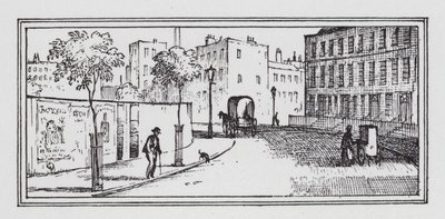 Városi nyár (litho) alkotó: Rex (after) Whistler