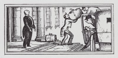 Hétvégén (litho) alkotó: Rex (after) Whistler