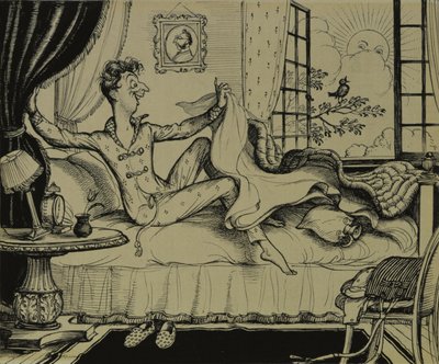 Érdemes felkelni!, 1929 alkotó: Rex Whistler