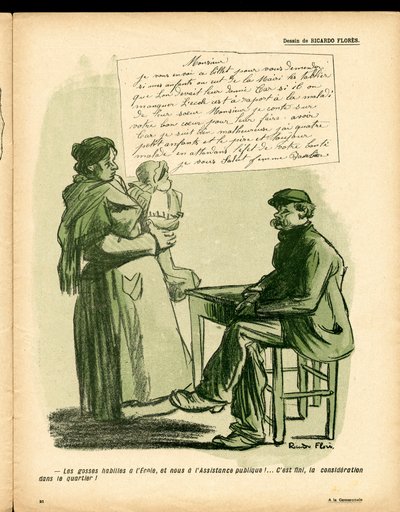 A vajtányér, sz. 366, Szatirikus színű alkotó: Ricardo Flores