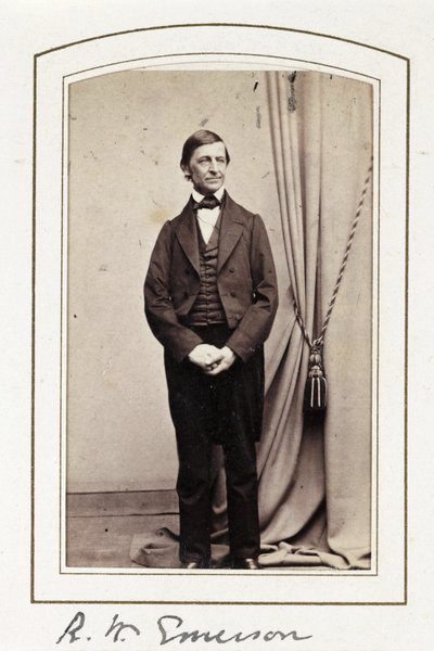 R W Emerson, 1860 körül alkotó: John Pardon