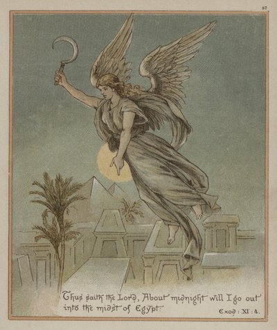 A pusztulás angyala Egyiptomban alkotó: Richard Andre