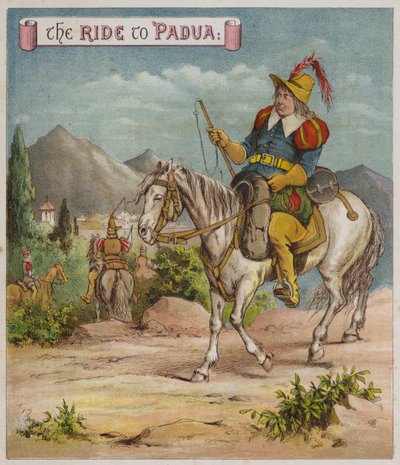Illusztráció: A cickány megszelídítése (chromolitho) alkotó: Richard Andre