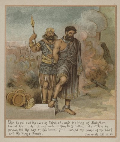 Aztán kioltotta Sedékiás szemét alkotó: Richard Andre