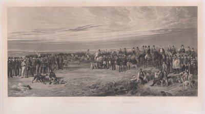 A Waterloo Coursing Találkozó alkotó: Richard Ansdell