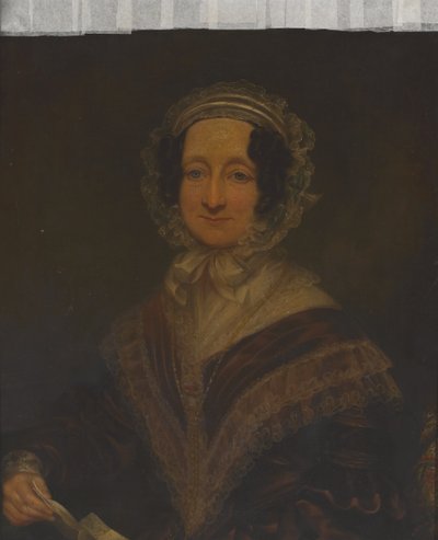 Rhoda Richards asszony, Alfred Richards vezérőrnagy, a 31. bengáli bennszülött gyalogság felesége alkotó: Richard Augustus Clack