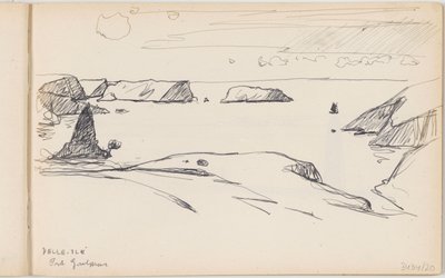 Belle-Île-en-Mer, Port Goulphar alkotó: Richard Baseleer