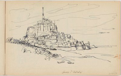 Mont-Saint-Michel alkotó: Richard Baseleer