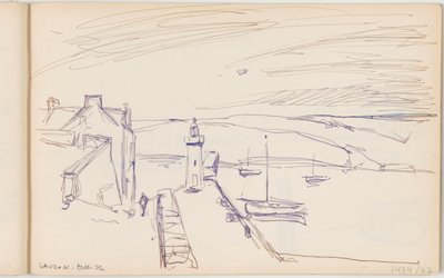 Sauzon, Belle-Île-en-Mer alkotó: Richard Baseleer