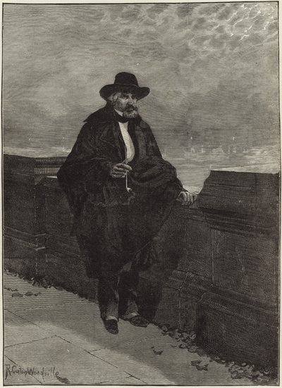 Holdfényes éjszaka a Chelsea-ben (metszet) alkotó: Richard Caton II (after) Woodville