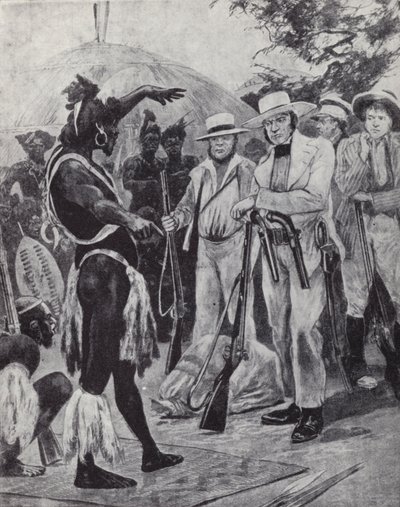 Francis Farewell, a The Farewell Trading Company, a dél-afrikai Port Natal Colony alapítója alkotó: Richard Caton II (after) Woodville