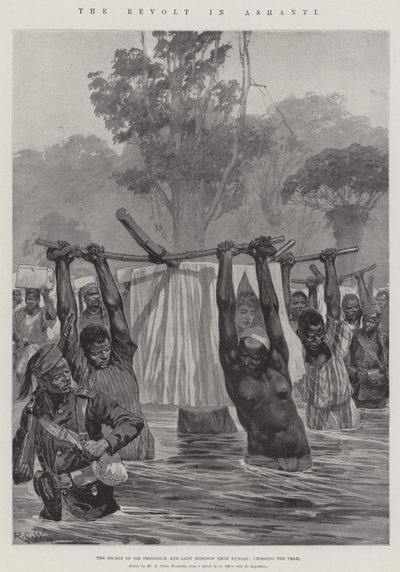 Ashanti lázadása alkotó: Richard Caton II Woodville