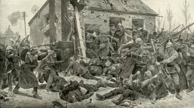 Landrecies elfoglalása, 1919. alkotó: Richard Caton II Woodville