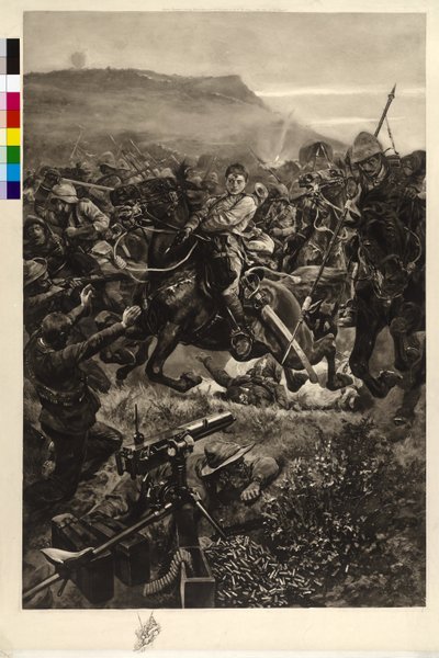 Lovassági támadás alkotó: Richard Caton Woodville