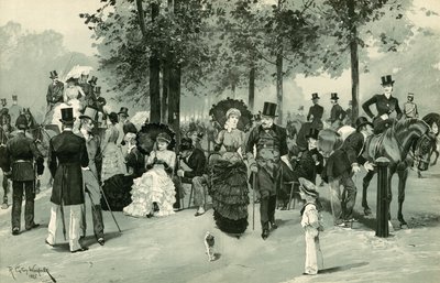 A sorban, a Hyde Parkban alkotó: Richard Caton Woodville