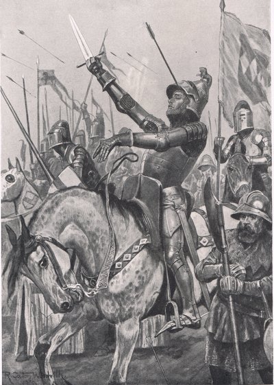 Henry Hotspur halála, 1403. július 21., illusztráció a 