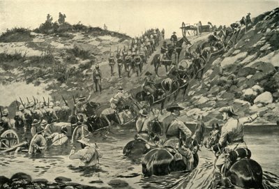 „Frerétől Chieveley-ig – A közlekedés nehézségei”, 1900. alkotó: Richard Caton Woodville II