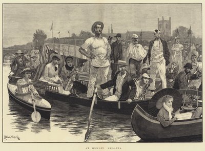 A Henley Regattán alkotó: Richard Caton Woodville junior