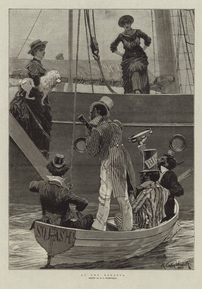 A Regattán alkotó: Richard Caton Woodville junior