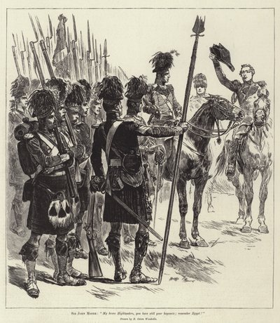 A brit hadsereg csatái, Corunna alkotó: Richard Caton Woodville junior