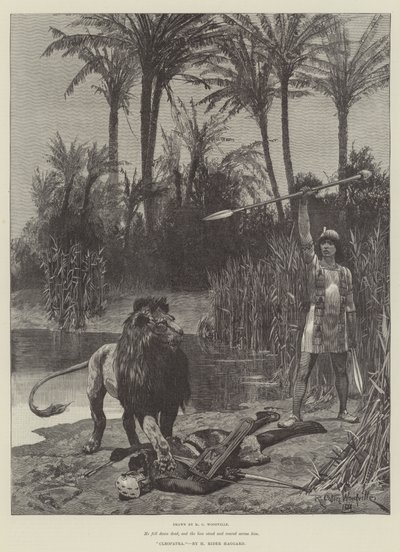 Kleopátra, írta H Rider Haggard alkotó: Richard Caton Woodville junior