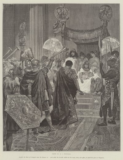 Kleopátra, H Rider Haggard alkotó: Richard Caton Woodville junior