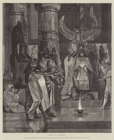 Kleopátra, H Rider Haggard alkotó: Richard Caton Woodville junior