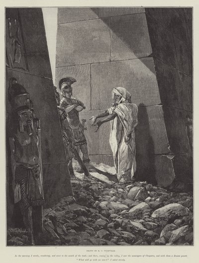 Kleopátra, H Rider Haggard alkotó: Richard Caton Woodville junior