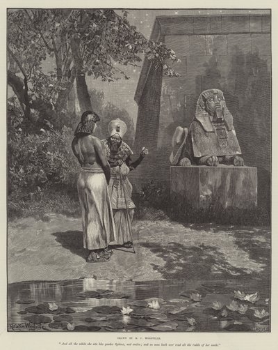 Kleopátra, írta H Rider Haggard alkotó: Richard Caton Woodville junior
