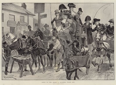 Száz éve jártam a Derbyre alkotó: Richard Caton Woodville junior